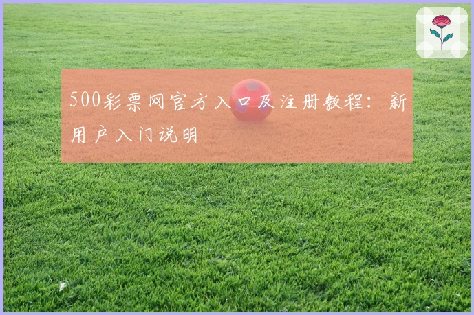 500彩票网官方入口及注册教程：新用户入门说明
